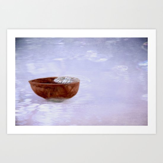 Trust in a Nutshell Art Print
