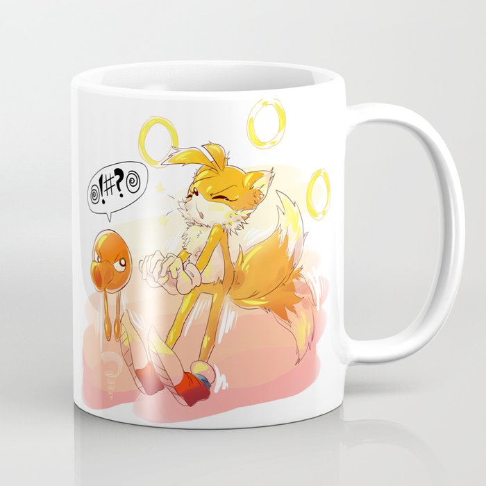 Tails and Q*bert Coffee Mug