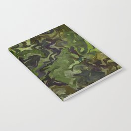 Jungle Marble - Green Notebook