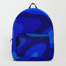 Blue Abstract Art Colorful Blue Shades Design Backpack | Design, Abstractpainting, Background, Blueart, Gifts, Blueabstract, Abstractprints, Abstractdesign, Darkblue, Mix 