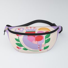 Queen of Hearts Fanny Pack