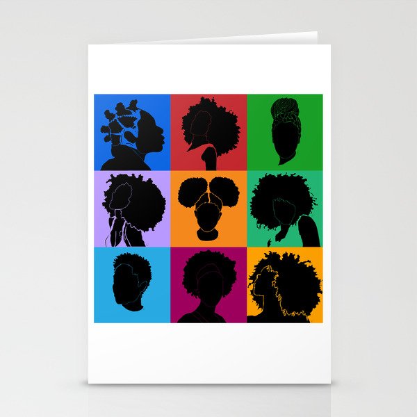 FOR COLORED GIRLS COLLECTION COLLAGE Stationery Cards
