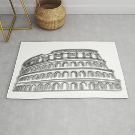 Rome Colosseum  Rug