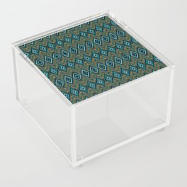 Textured Aztec pattern Acrylic Box