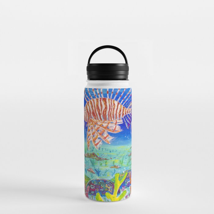 Lion Fish  Water Bottle