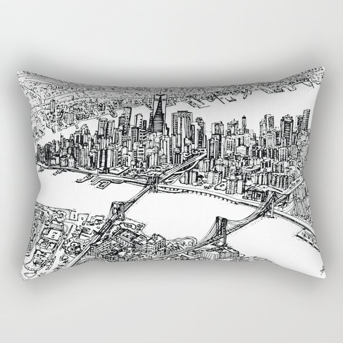 NEW YORK CITY Rectangular Pillow