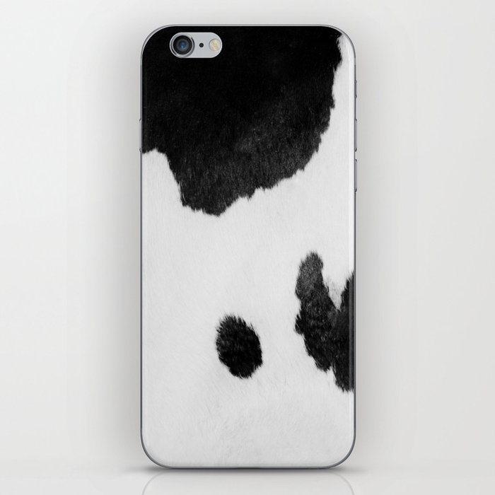 Cowhide animal fashion print iPhone Skin