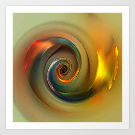 Double Helix Art Print