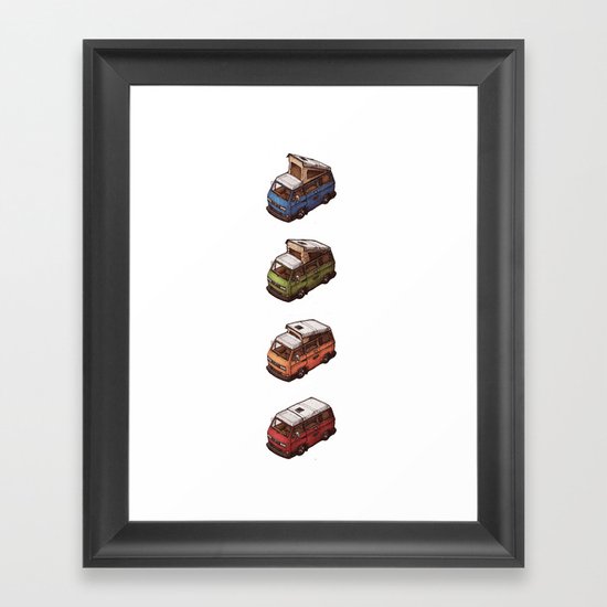 Transformieren Framed Art Print