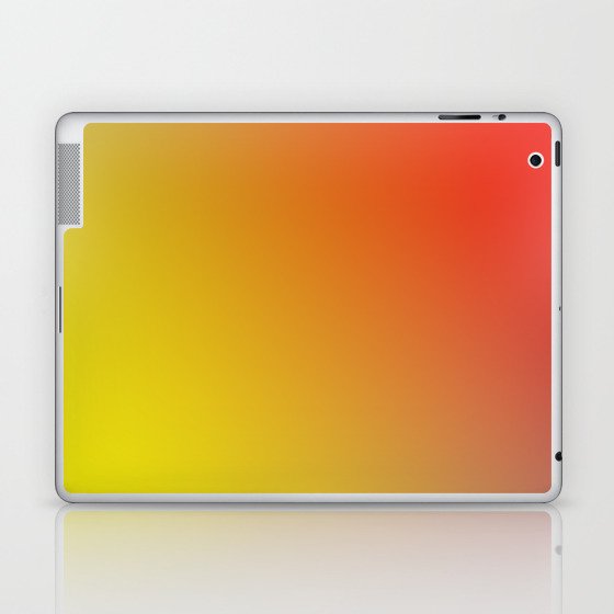 76 Rainbow Gradient Colour Palette 220506 Aura Ombre Valourine Digital Minimalist Art Laptop & iPad Skin