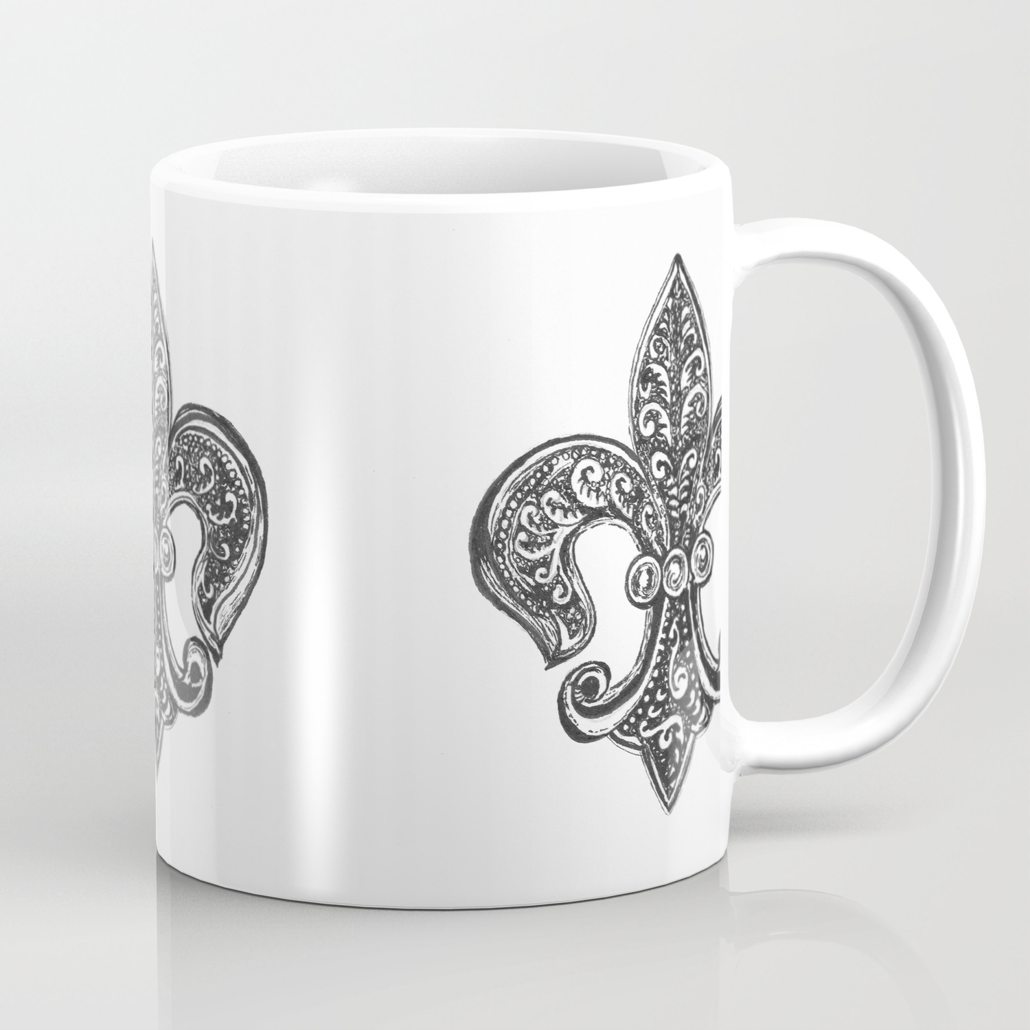 Fleur De Lis Coffee Mug By Anniemason Society6