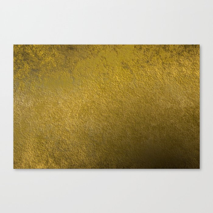 Gold Wall Canvas Print
