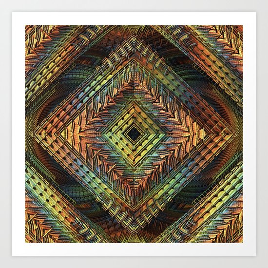 D-Zine Art Print