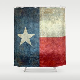 Flag of Texas the Lone Star State Shower Curtain