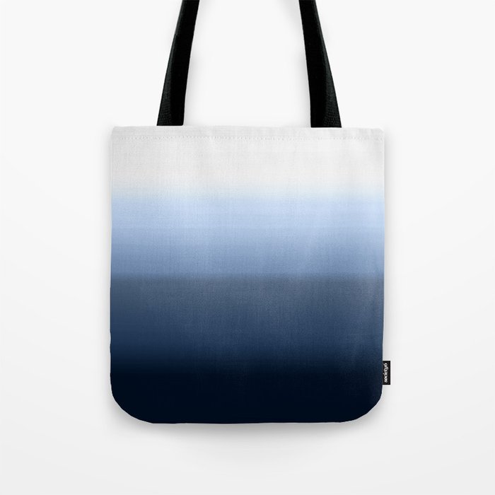 blue ombre paint Tote Bag by matte & marble | Society6