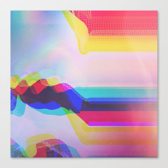 Glitch 27 Canvas Print
