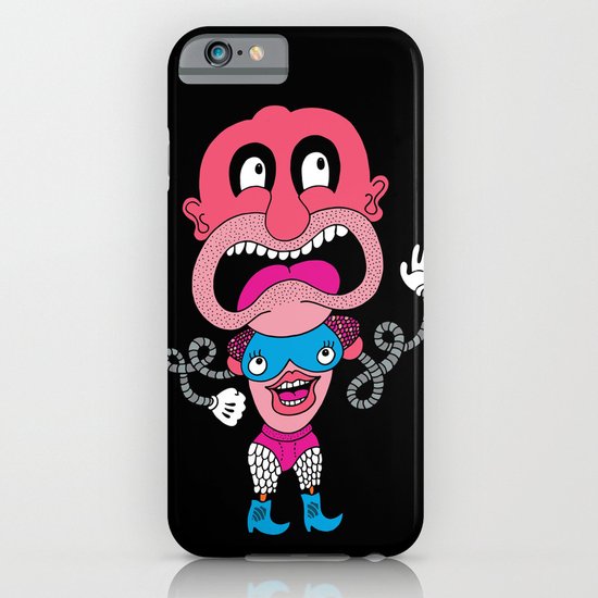 Red Face Weirdo iPhone & iPod Case