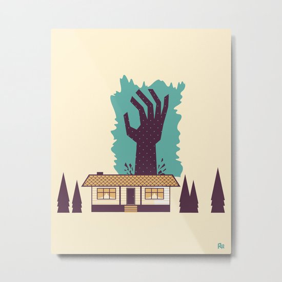 The Cabin in the Woods Metal Print