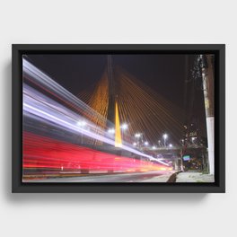 São Paulo II Framed Canvas