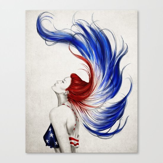 .Liberty Canvas Print