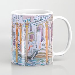 Rialto, Venice by Maurice Prendergast - Belle Époque Watercolor Painting Mug