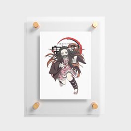DemonSlayer Nezuko Kamado Floating Acrylic Print
