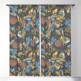 Forest Animal Floral Blackout Curtain