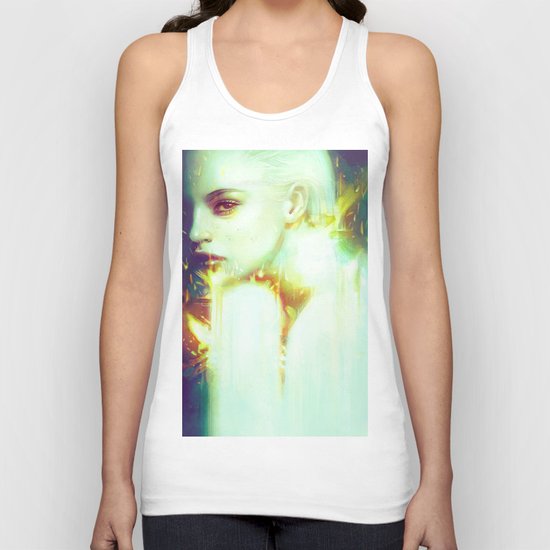 Flame Unisex Tank Top
