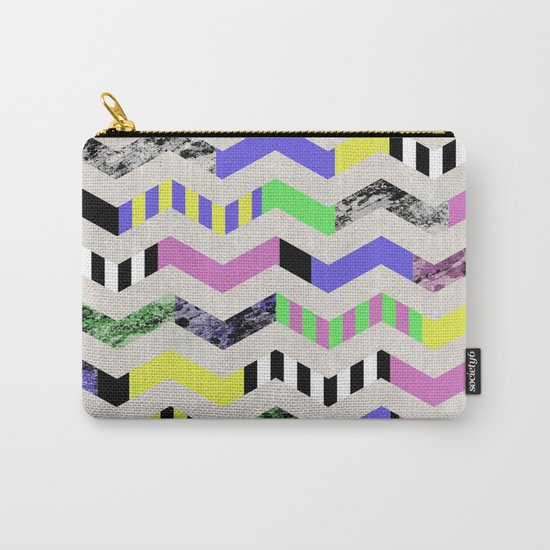Crazy Zig Zags Carry-All Pouch