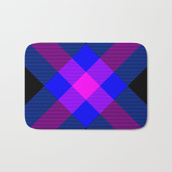 Tartan Pattern 4 Bath Mat