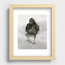 Common Crow [1] Recessed Framed Print