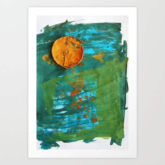 Circles 1 Art Print