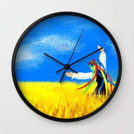 Ukrainian Dreams Wall Clock