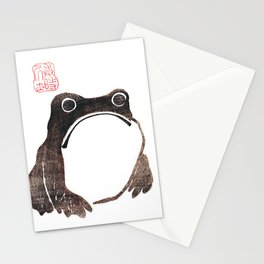 Matsumoto Hoji Frog Stationery Card