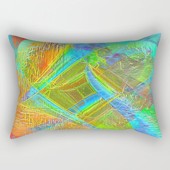 " Whirlwind of life " Rectangular Pillow