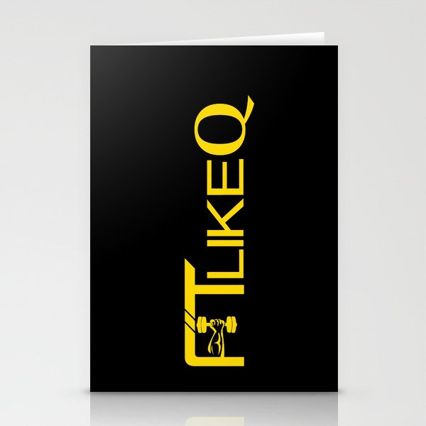 FitLikeQ Stationery Cards
