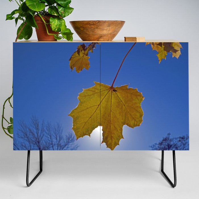 Maple Leaf in Fall Credenza