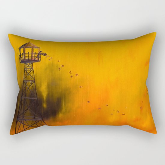 Autumn Tower Rectangular Pillow