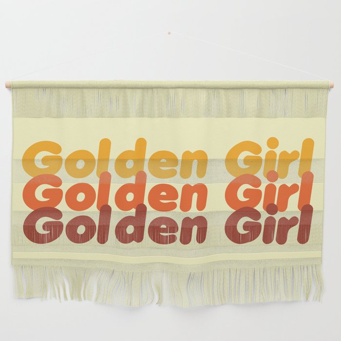 The Golden Girl Wall Hanging