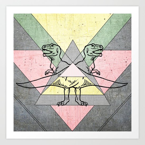 siamo tyrex Art Print