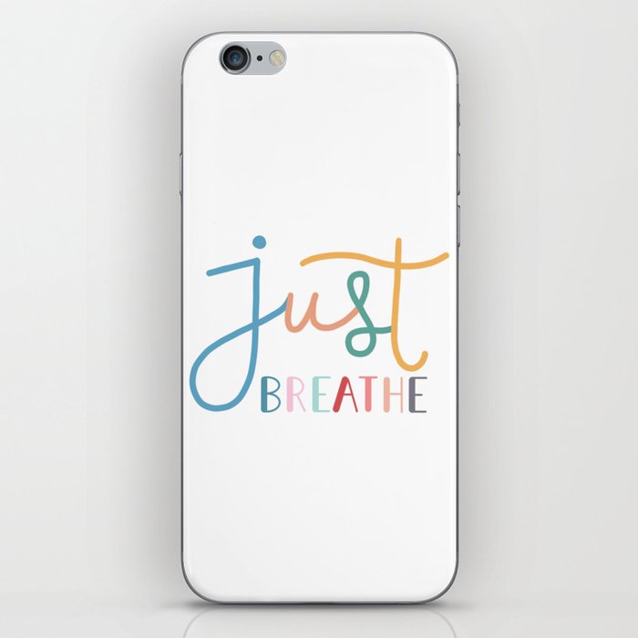 Just Breathe iPhone Skin