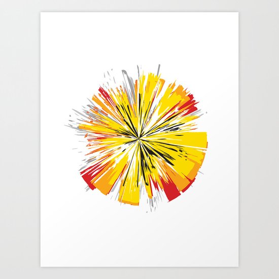 Fireworks Art Print
