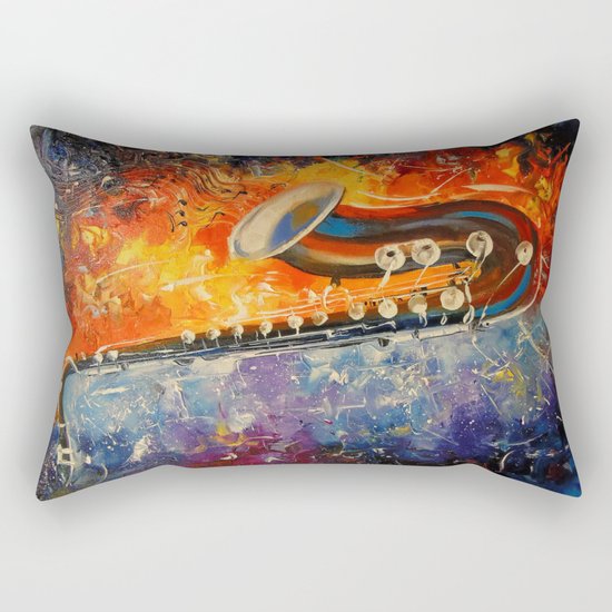 Melody saxophone Rectangular Pillow