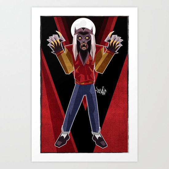 Thriller Time Art Print