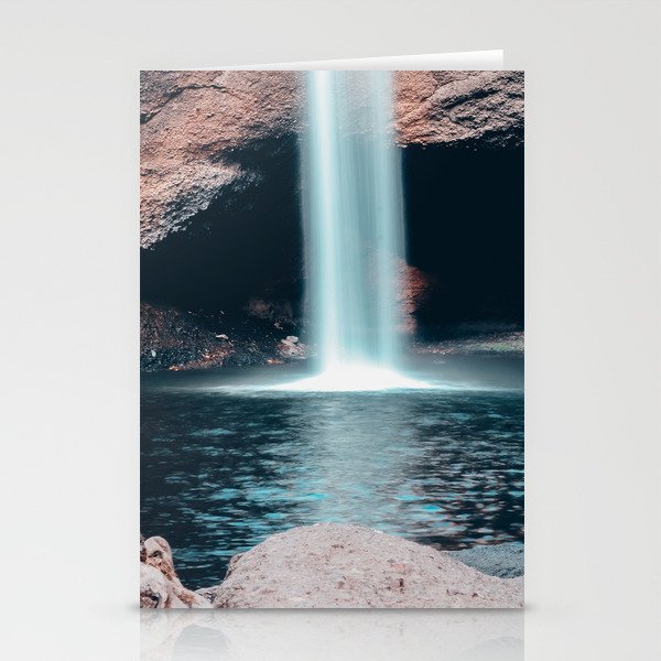 Jungle waterfall | Thailand | Asia | Nature Stationery Cards