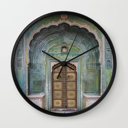 Doors of India Wall Clock