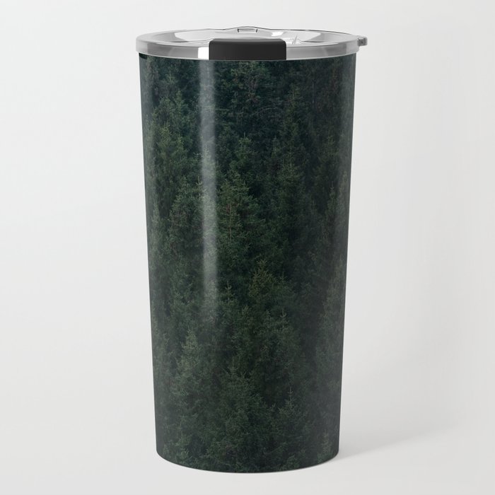 Army Of Me // Evergreen Camouflage Woodland Forest Pattern Home Travel Mug