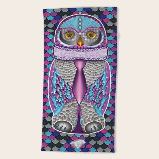OWL Beach Towel