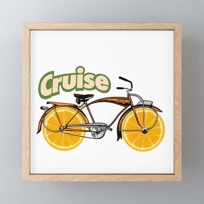 Cruise Framed Mini Art Print