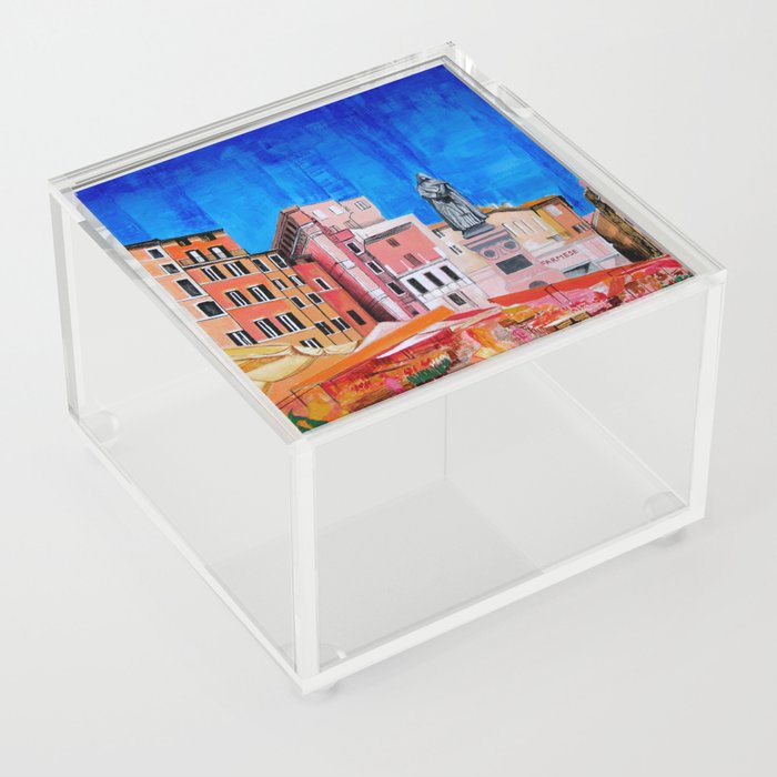Campo de' Fiori Roma Acrylic Box